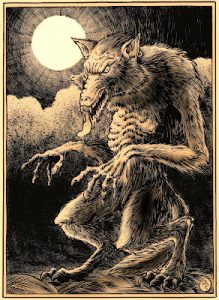 Werewolf, sepia 2