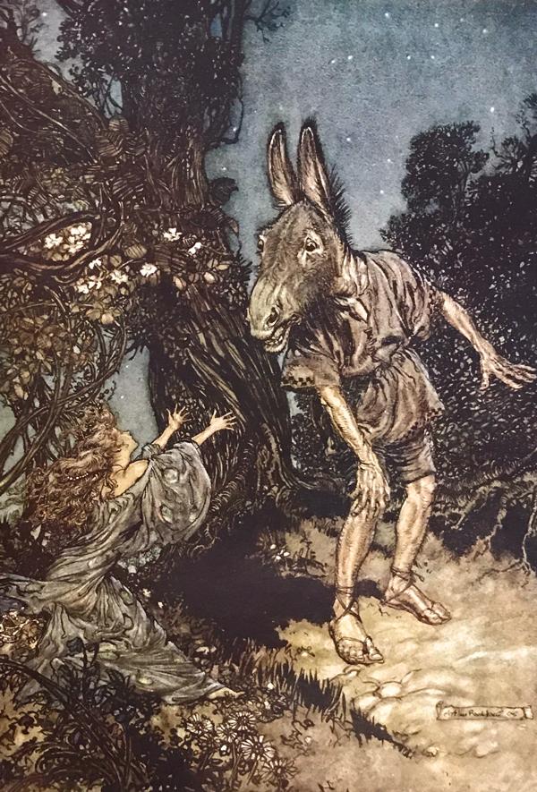 Arthur Rackham, illustration to A Midsummer Night's Dream