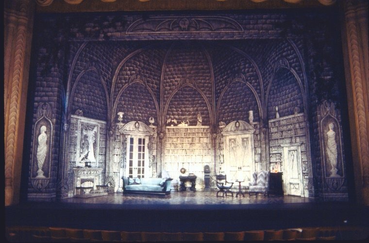 Edward Gorey's set for Dracula