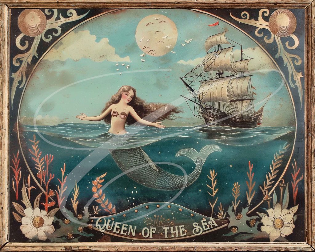 Queen of the Sea label
