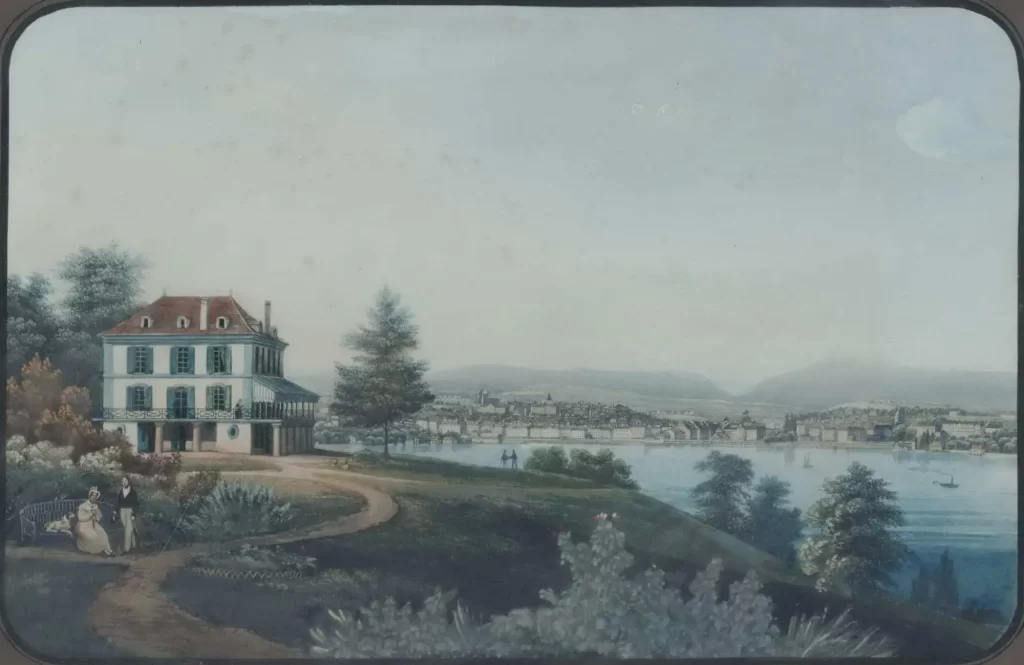 Villa Diodata, Lake Geneva, Switzerland