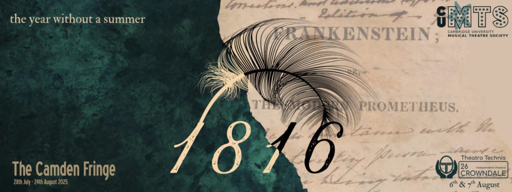 1816 at The Camden Fringe banner