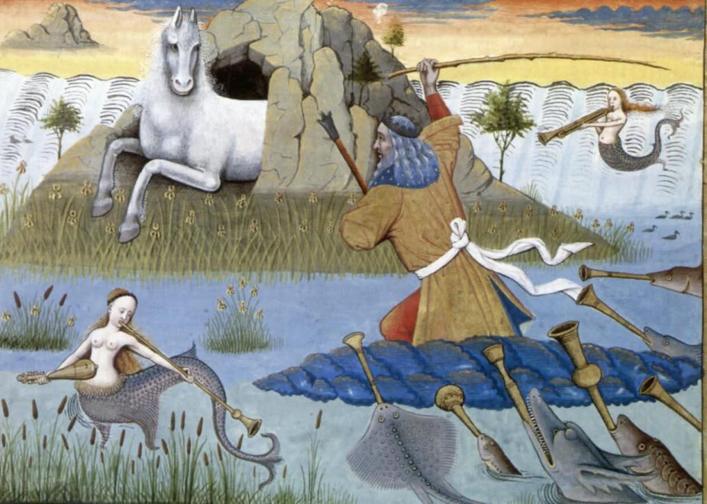 Robinet Testard, Aquatic Orchestra (c. 1400)
