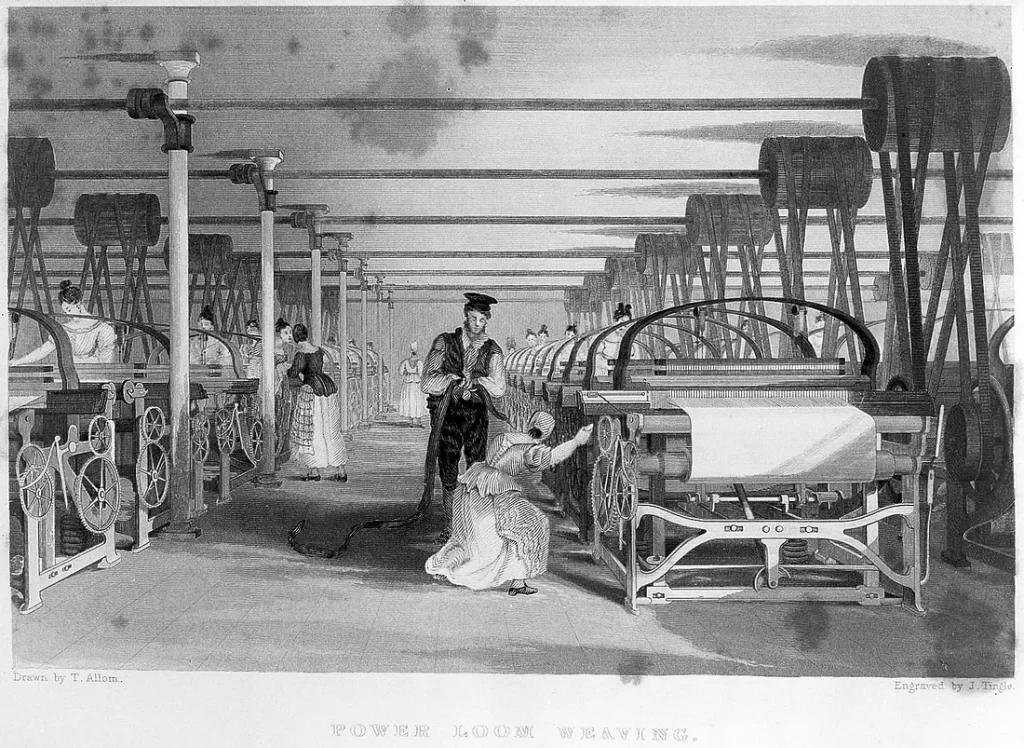 Power Loom Weaving (Wellcome Collection)